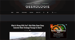 Desktop Screenshot of geekologie.com